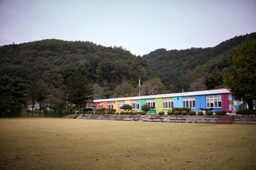 Elementary School in Yangyang-gun, South Korea.
