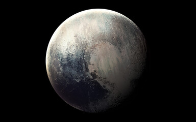 Pluto - High resolution