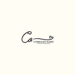 CO initials signature logo. Handwriting logo vector templates. Hand drawn Calligraphy lettering Vector illustration.
