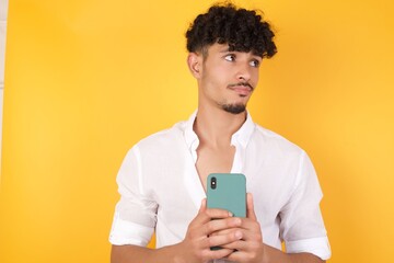 I swear, promise you not regret. Portrait of happy, sincere girl raising one arm and hold hand on heart as give oath, pledge, telling truth, want you to believe, standing over background