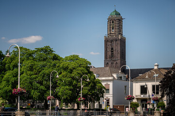 Obraz premium Historical building in the old town of Zwolle
