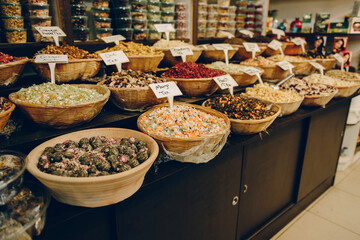 different spices on the market