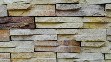 Texture Sandstone Brick Wall Concept background