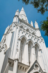 The Steeple of St Andrews Cathedral, Singapore