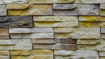 Texture Sandstone Brick Wall Concept background