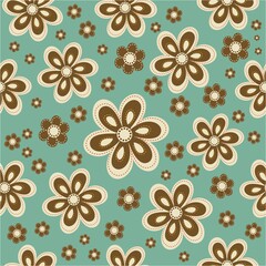 Obraz premium seamless floral background