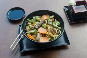 Yakisoba meal
