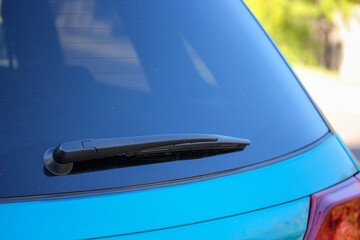 Rear windscreen wiper - obrazy, fototapety, plakaty
