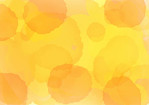 オレンジ色と黄色の元気な夏色の背景
