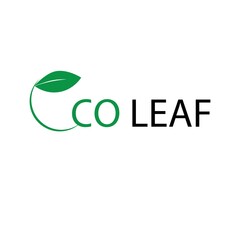 eco leaf illustration icon logo vector