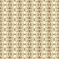 golden background with geometric shape, seamless pattern