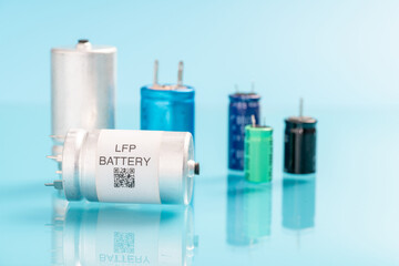 Lithium iron phosphate battery  LiFePO.  or LFP battery  lithium ferrophosphate , is a  lithium-ion...