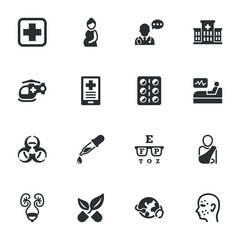 Medical & Health Care Icons - Set 2