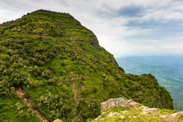 It's Beutiful landscape of the mountain nature of Ethiopia, Africa