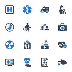 Medical & Health Care Icons - Set 1