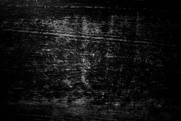 Grungy sctratched hardwood black floor