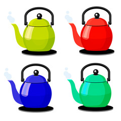 vector, kettle, color