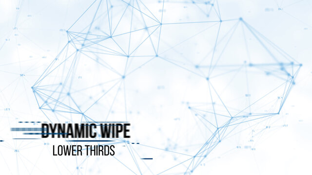 Dynamic Wipe Lower Thirds