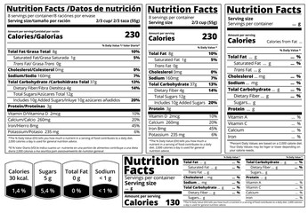 Vector Nutrition Facts food table Label design template. Serving size , fats and calories list for fitness healthy dietary, protein sport nutrition facts. Mock up table label for food package design.