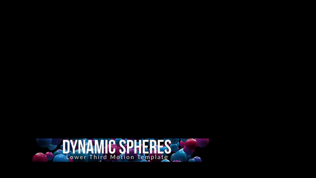 Dynamic Spheres Lower Third