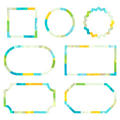 コラージュフレームセット　リゾートイメージ