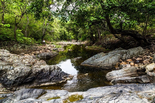 Crystal clear river