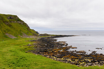 Giant's Causeway and Causeway Coast, the result of an ancient volcanic eruption UNESCO World Heritage Site