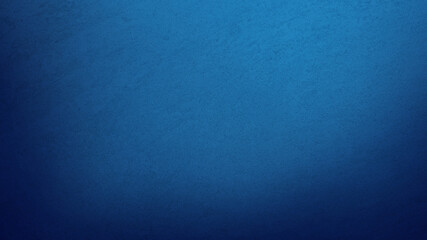 beautiful smooth gradient blue  cement background, dark color from bottom. painted wall with...