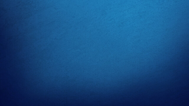 beautiful smooth gradient blue  cement background, dark color from bottom. painted wall with lighting.