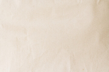 Plain brown eco paper texture in scrap canvas beige backdrop photo concept for letter craft design package box background. Pattern back of smooth parchment rice recycle surface and earth tone
