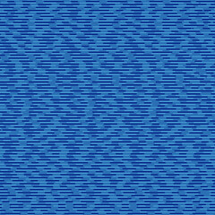 Seamless stripe pattern, blue vector background, colorful smudged ikat print, glitch background, abstract geo, geometric texture, seamless distress background.