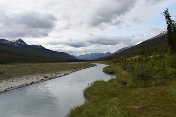 mountain lake in the mountains