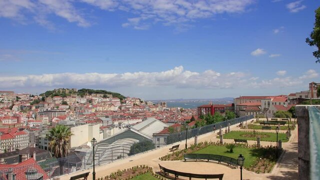 Vista Panor&acirc;mica de Lisboa