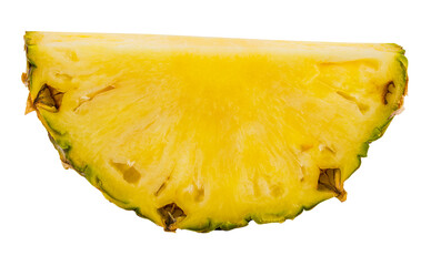 Pineapple isolated on white background with clipping path