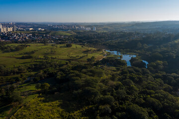 lake of the Ecological Park in Campinas, Sao Paulo, Brazil