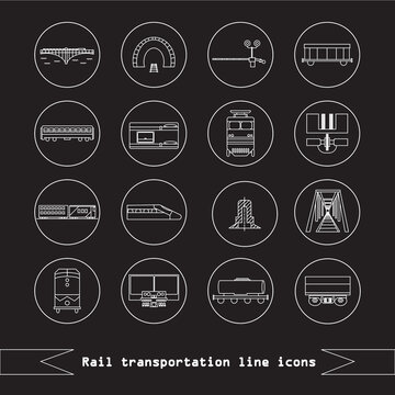 Rail Net Icon Rail Icon