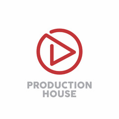 simple logo for production house or other movie institutions