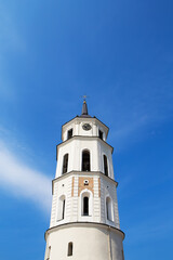 Fototapeta na wymiar Beautiful sky over the city of Vilnius