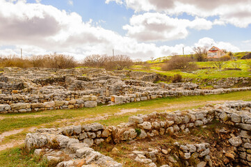 Black sea at the coast of Sevastopol, Crimea
