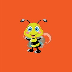 Bee Logo vector