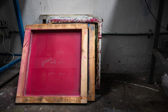 marcos de serigrafia 