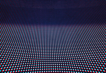 Curved chromatic aberration grid texture background
