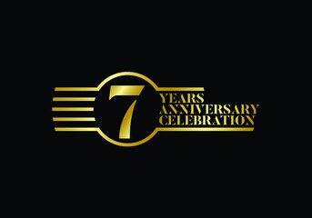 Anniversary logo template Vector design birthday celebration, Design for booklet leaflet magazine brochure poster web invitation or greeting card