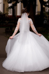 Obraz premium bride in white dress