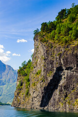 It's Amazing view of the branch of Sognefjord, Norway