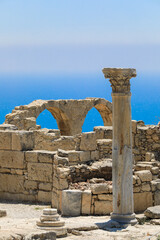 Bedeutende Archäologische Stätte Kourion auf Zypern
