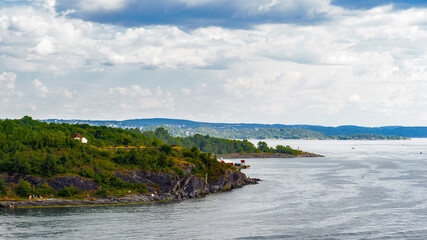 It's Oslofjord, an inlet in the south-east of Norway, stretching from an imaginary line between the Torbjornskjaer and Faerder lighthouses and down to Langesund in the south to Oslo in the north.