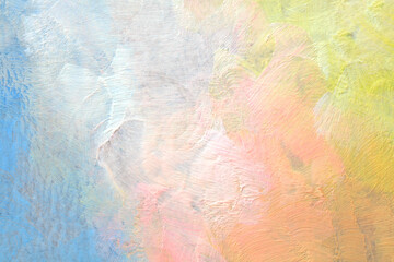 Art Abstract acrylic and watercolor painting. Pastel Color texture background.