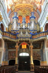 Obraz premium Święta Lipka-barokowe organy