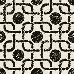 Abstract geometric seamless background design. Creative stylish texture. Abstract backdrop for wallpaper, web design, textile, d&eacute;cor, cover template. Vector Hand drawn pattern